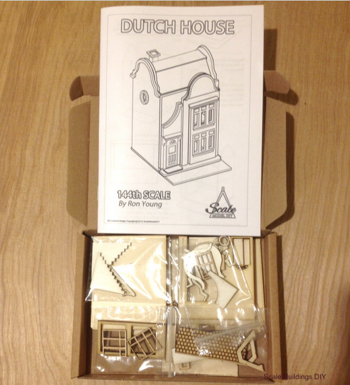 144th Scale Dutch House