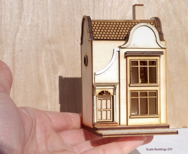 144th Scale Dutch House