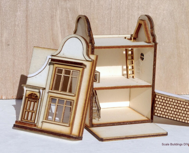 144th Scale Dutch House