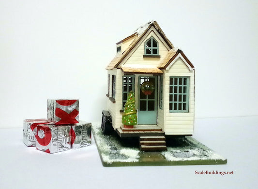 American Tiny House Miniature Model 1:48