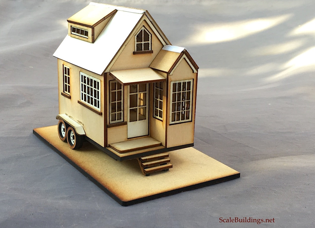 American Tiny House Miniature Model 1:48