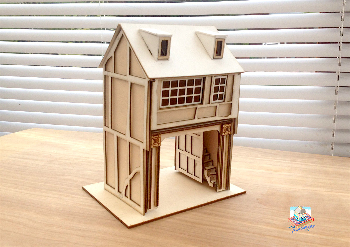 1:48 QUARTER SCALE DOLLHOUSE Tudor Arch miniature model kit easy to build gift for mothers day