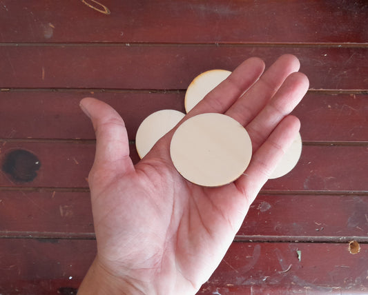 Circular disc blanks 2" 50mm