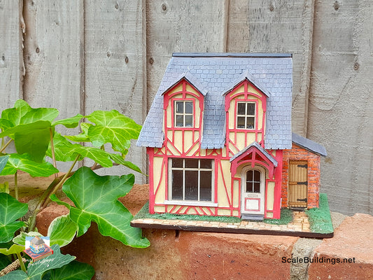 Quarter scale DEAUVILLE HOUSE 1:48th Doll's House Miniature Kit