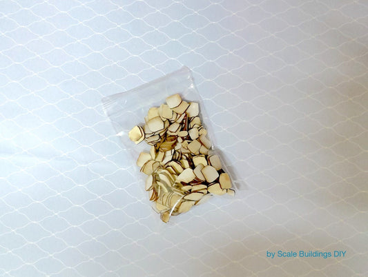 Miniature stone shapes pack.