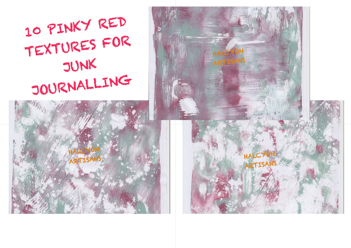 10 Pinky Red Texture Pack