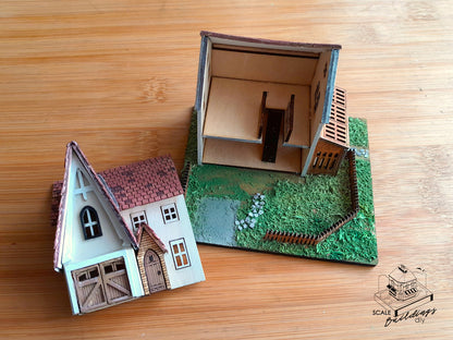 1:144 Owl Hollow Dollshouse Miniature model kit