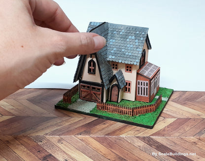 Finished Dollshouse Miniature Model in 1:144th scale: OWL HOLLOW