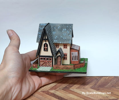 Finished Dollshouse Miniature Model in 1:144th scale: OWL HOLLOW