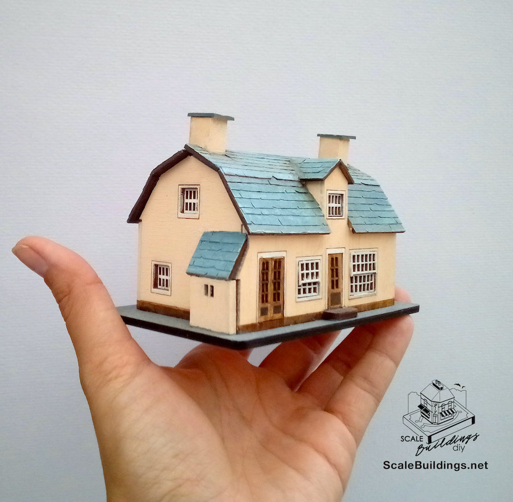 Finished Model in 1:144th scale: Ploughmans Inn