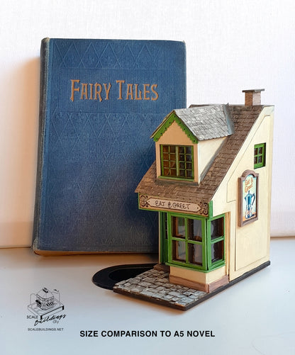 1:48th Dollshouse Miniature model kit - Highstreet Shop "Eat & Greet" Cafe