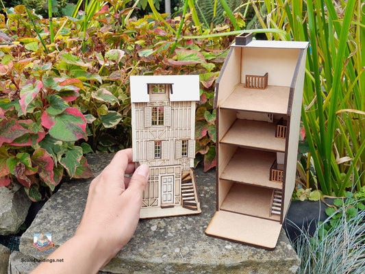 1:48 BIARRITZ French Style Townhouse Miniature Dolls House