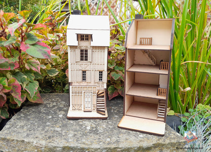 1:48 BIARRITZ French Style Townhouse Miniature Dolls House