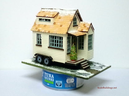 American Tiny House Miniature Model 1:48