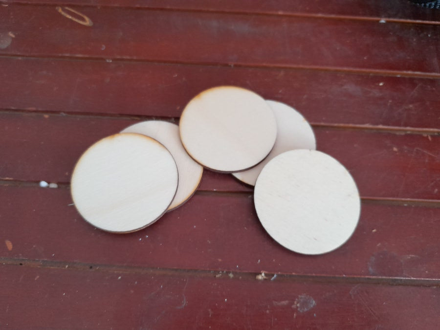 Circular disc blanks 2" 50mm