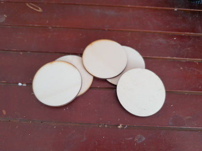 Circular disc blanks 2" 50mm