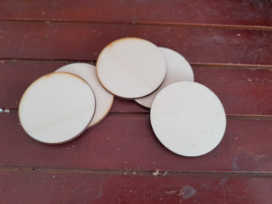 Circular disc blanks 2" 50mm