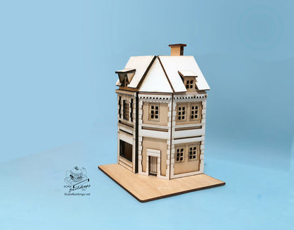 1:144th AMBOISE miniature townhouse dollshouse kit model