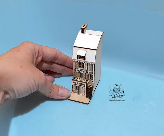 1:144th BIARRITZ miniature townhouse dollshouse kit model