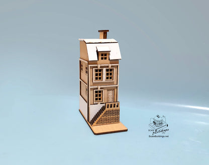1:144th BRITTANY miniature townhouse dollshouse kit model