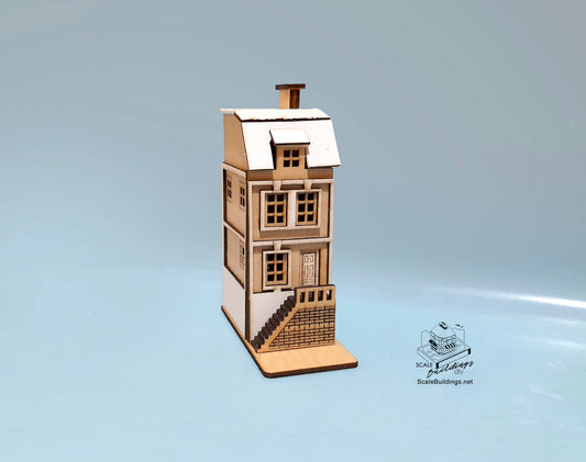 1:144th BRITTANY miniature townhouse dollshouse kit model