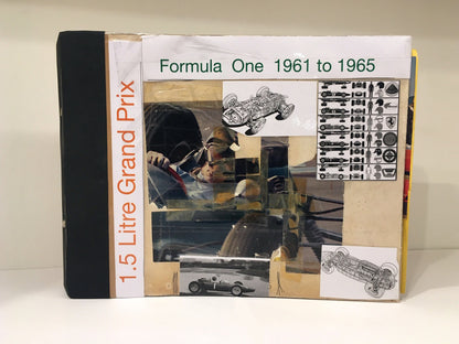 Formula 1 Motor Racing 1961 - 1965 Unique Large Format Junk Journal