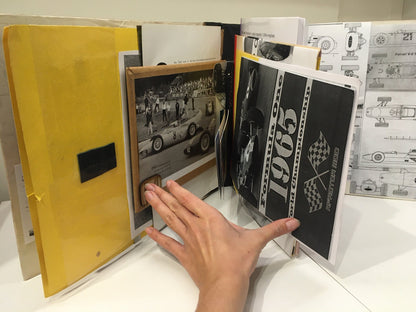 Formula 1 Motor Racing 1961 - 1965 Unique Large Format Junk Journal