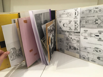 Formula 1 Motor Racing 1961 - 1965 Unique Large Format Junk Journal