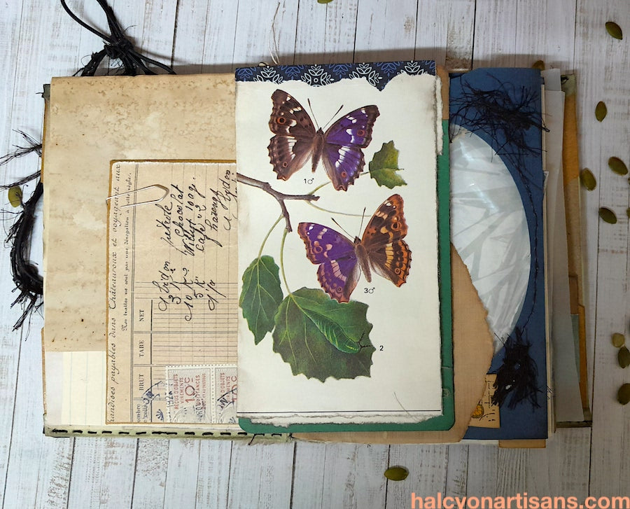 Halloween Creatures Junk Journal