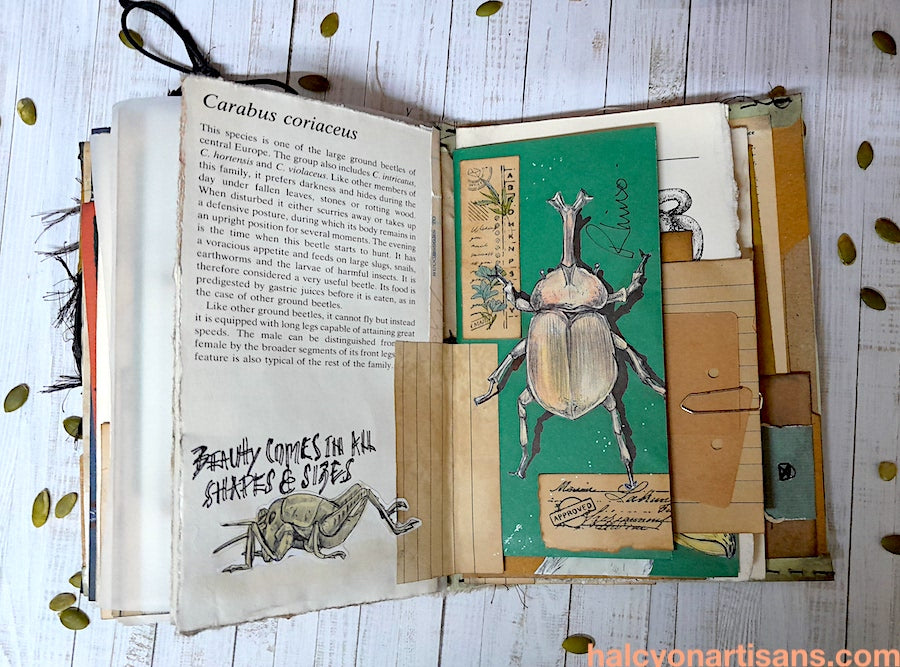 Halloween Creatures Junk Journal