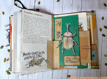 Halloween Creatures Junk Journal