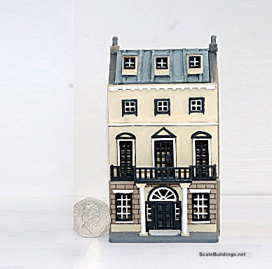 1:144 GEORGIAN STYLE DOLLHOUSE Dollshouse miniature kit model kit dollshouse easy to build