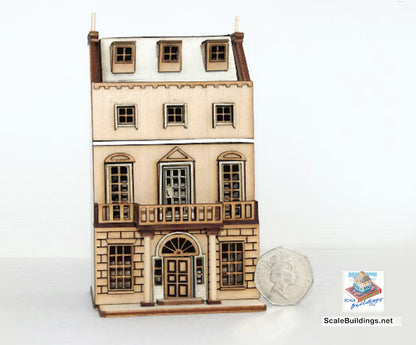 1:144 GEORGIAN STYLE DOLLHOUSE Dollshouse miniature kit model kit dollshouse easy to build