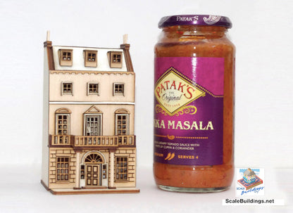 1:144 GEORGIAN STYLE DOLLHOUSE Dollshouse miniature kit model kit dollshouse easy to build