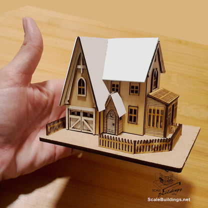 1:144 Owl Hollow Dollshouse Miniature model kit